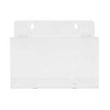 Acryl Dispenser mit Deckel zur Wand und Tischmontage Transparent