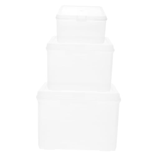 PRETYZOOM Scrapbook Paper Storage Organizer Box Easy-open Buckle and Sturdy Material