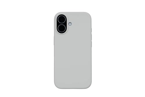 Image of TEKNE Silicone Back Case Cover with Magnetic Wireless Charging Support for iPhone 17 | Soft-Touch Anti-Slip Grip | Microfiber Lining | Raised Camera & Screen Protection | Slim Fit Case (Beige)