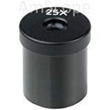 AmScope EP25X23-S One 25X Microscope Eyepiece (23mm)