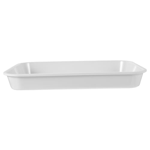 PRETYZOOM Stylish Kitchen Food Plate Large Rectangle Storage Tray for Fruits and Snacks