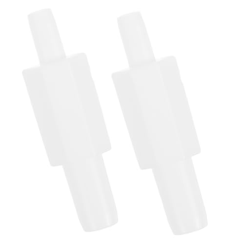 KOCKSHION 2個 の授乳アクセサリー 万能 ラックコネクタ 詰め替えハンドソープディスペンサー ユニバーサルハンドル クールな釣り道具 密封された湯袋 弾性 Pp 白い