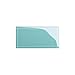 Giorbello Glass Subway Backsplash Tile, 3 x 6, Teal, Sample Tile (1 Piece)