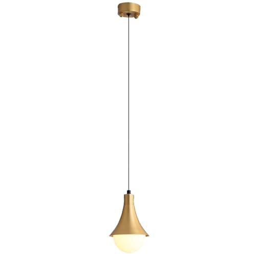 Lustre de restaurant au style épuré et cuivre durable pour éclairage intérieur