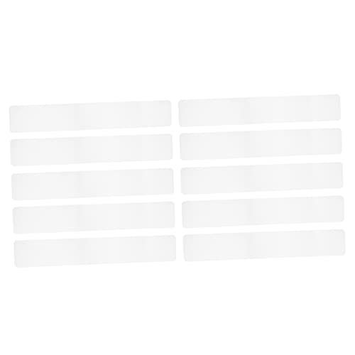 MAGICLULU 10piezas Tiras Antideslizantes Para Suelo De Bañera Cintas De Seguridad Para Ducha y Baño Pegatinas Antideslizantes Para Suelo De Ducha Tiras Para Escaleras