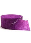 Purple crepe streamer 24,7 m lunghezza