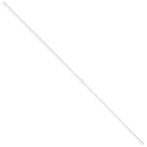 KAILIKETIY 免打孔ステンレス製伸縮式カーテンレール 突っ張り棒プ 耐荷重強化 省スペース設計 洗濯物や厚手コート対応 家用ドアカーテンポー