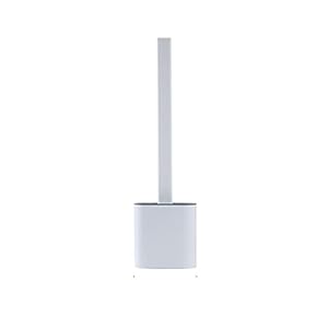 Diseño Clásico Cepillo de inodoro de silicona montado en la pared con soporte Diseño simple Cepillo de inodoro Baño para…