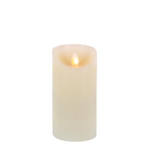 Replacement for fits Gerson Bisque no scent Scent Flameless Pillar Candle (6-pack)