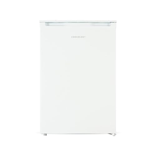 Cookology UCFZ86WH Freestanding Undercounter Freezer - 55cm Width / 86 Litre Capacity -Practical Reversible Door - 3 Large Freezer Drawers - 4 Star Rating - White