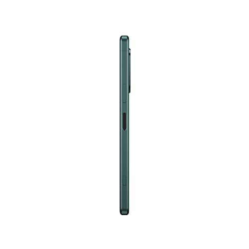 Sony Xperia 5 IV (5G Smartphone, 6,1 Zoll, 4K HDR 120 Hz OLED-Display, Dreifach-Kamera mit optischem Zoom (ZEISS T*), 3,5-mm-Audio, Dual SIM) 24+12 Monate Garantie [Amazon Exklusiv] grün