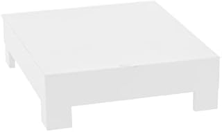 Globe Scientific 513503W Slide Storage Base, White, 402mm Width, 477mm Length, 129mm Height