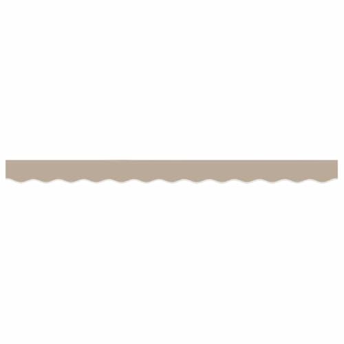 Repuesto de delantal de toldo beige 3,5m para solucionar sol 5