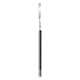 Hammacher 18/8 Edelstahl Mikrospatel mit Kunststoffgriff, 3mm Breite, 160mm Länge