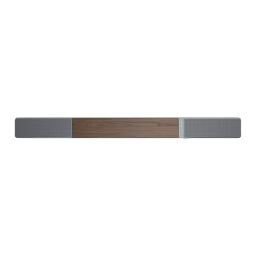 Image of Klipsch Flexus CORE 300 5.1.2 Channel Powered by Onkyo Bluetooth Sound Bar with Dirac Live Room Correction, Dolby Atmos and Custom Tuned Bass - Walnut Without Wall Mount