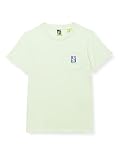  Scotch & Soda Shrunk Short Sleeve tee with Pocket and Label in Organic Cotton Camiseta, 0207 Lime, 8 para Niños