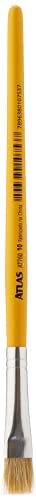 Pincéis Atlas AT760/10 Pincel Achatado Escolar 10
