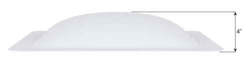 ICON RV Skylight - SL1422W - White, Fits 14"x22" openings, 16"x26" overall, Outer Dome Skylight Covering Replacement for RV, Camper, Motorhome, Food Truck, or Trailer, UV Protected & Impact Resistant by ICON - Image 5