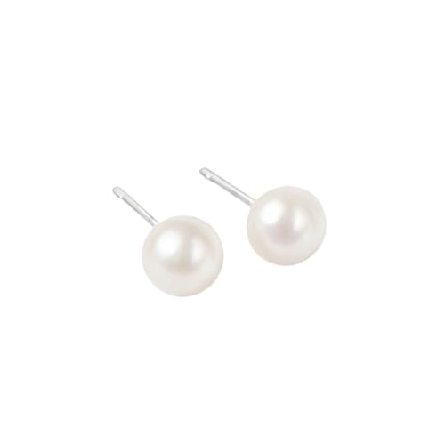 Valunia 925 Sterling Silver Pearl Stud E…