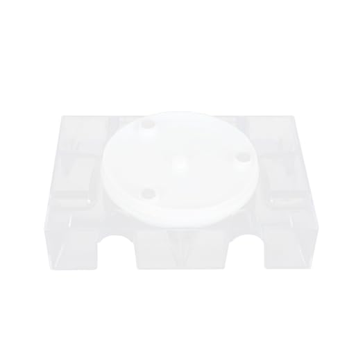 Toyvian Soporte de Póquer Giratorio de Plástico Bandeja Antideslizante, Estante para Naipes de Gran Capacidad, Porta Tarjetas para Juegos de Mesa, Adecuado para Juegos y Almacenamiento