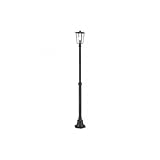  Sovil Lampadaire Télescopique Contemporain Ribot Aluminium Noir 1 Lumière E27