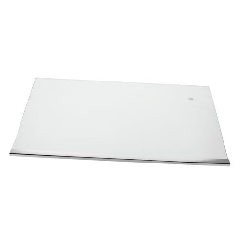 Amosfun Étagère en Verre Trempé pour Réfrigérateur Congélateur 40x24 Cm Transparente Support Robuste Compatible Pièces Détachées la Cuisine Amovible Simple Installation