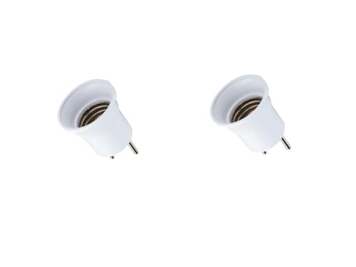 Abs Priz Tipi E27 Ampul Duyu, 220V, 2 Adet