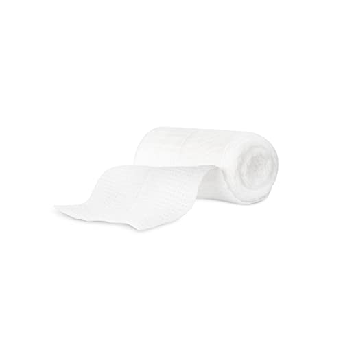 Dukal - 603PB-96 Conforming Stretch Gauze, No Estéril, Limpio, 3 pulg. Ancho x 4.1 yd. Largo (12 bolsas de 8) (Paquete de 96) miniatura 1