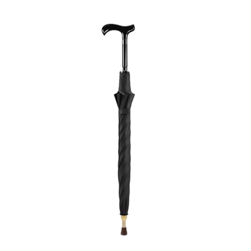 Parapluie extractible léger et résistant à la pluie avec canne intégrée - 7