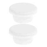 MAGICLULU 2 Stück Auslaufsichere Ablassstopfen 2cm aus Flexiblem Gummi für Kühl und Gefrierschränke Ersatz Dichtung für Ablaufloch Passend für Diverse Kühlschrankmodelle