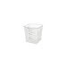 Cambro 4SFSPP190 CamSquare Storage Container, Translucent, 4 qt.