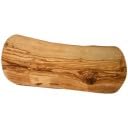 seleXions® Tabla de cortar de madera de olivo, corte natural, 60 cm