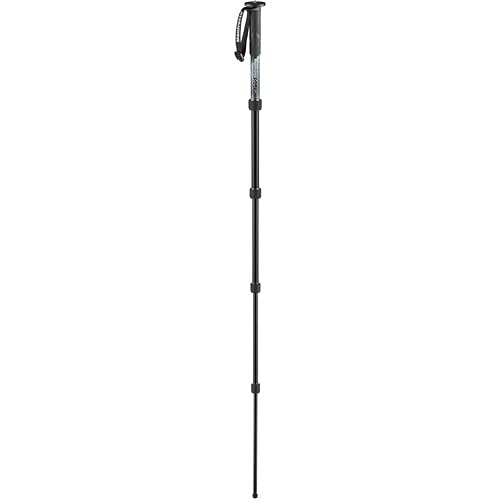 Manfrotto Element Mii 5-Section Monopod (Black) - Manfrotto 234Rc Monopod Swivel Head – Bundled With A Replacement Zaykir Quick Release Plate #TOP2