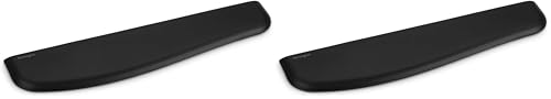 Image of Kensington ErgoSoft Wrist Rest for Slim Keyboards, Black (K52800WW) (Pack of 2)