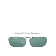 Solarshield Polarized 56 Rec J Ultralight Rimless Frame …Gray3