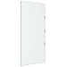 vidaXL Panneau d'auvent de Porte Transparent 50x100 cm Verre trempé