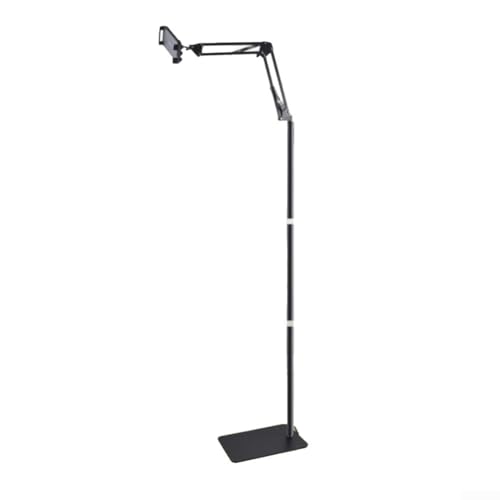 Support de sol tablette et smartphone de 4 à 13 pouces avec base stable réglable