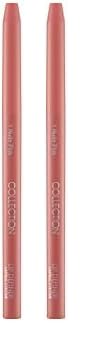 Collection Cosmetics Smooth, Long-Lasting, Lip Definer Pencil, 4.2g, Nude Pink (Pack of 2)