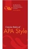 Concise Rules of APA Style