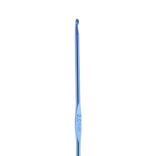 Image of ADW CRAFT'S Crochet Needle Single Size(12 Size Available)| 12 Pcs Crochet Needle Set||Aluminum Multicolor Crochet Hooks Needle|Crochet Needle|Crochet Needle Set | Crochet Needle Kit (2.5 mm / Single Pcs(Pack of 1))