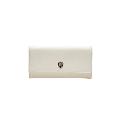 Portefeuille Blauer Fenny crème horizontal pour organiser toutes vos cartes de femme