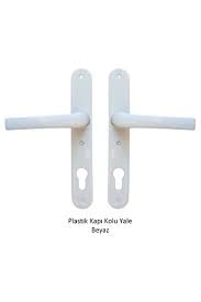 FEYZA YAPI Pvc Pimapen Yale Kapı Kolu Beyaz takım