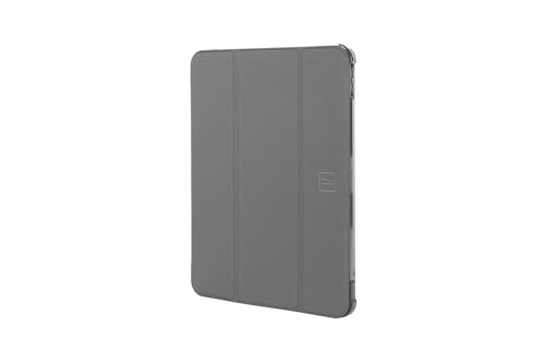 Tucano, Cover per iPad 10ÂŞ Generazione 10.9" (2022) e iPad A16 11", Custodia Satin per iPad con Stand e Porta Apple Pencil, Cover Protettiva Anti-Shock in TPU e Policarbonato, Grigio