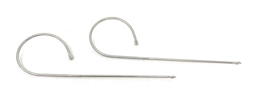 Sunglasses Aviators Temple/Cable Replacements Silver Metal 155mm