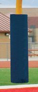 First Team FT6060 Foam-Vinyl Post Pad for 6.62 in. Football Goalpost44; Brick Red