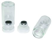 Forensic Field Sampler with Adhesive Carbon Tab, clear plastic cover, 100/PK