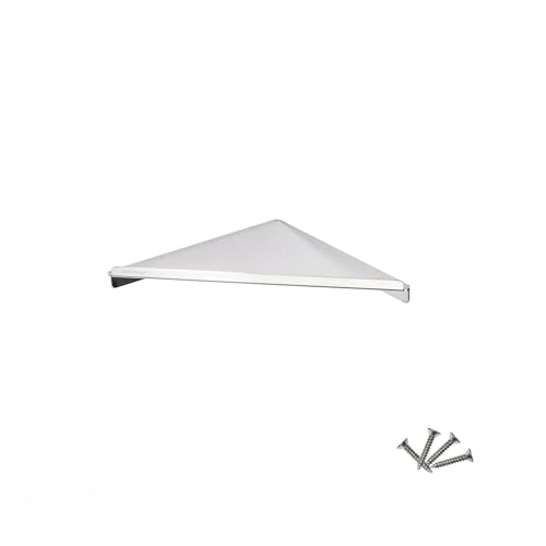 Sagittarius One 280S1 Shower Shelf – Duschkorb Ecke, Eckregal Dusche aus SUS304 Edelstahl, Poliert, Duschablage, Shampoo Halterung, Bad, Chrom