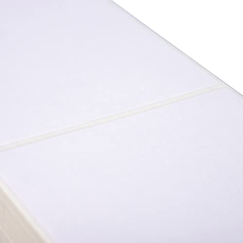 Houselabels 4" X 6" Fanfold Shipping Labels Compatible With Zebra And Rollo Printers, 1 Stack / 2,000 Labels Per Stack #TOP4
