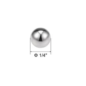 #US 1/4" Bearing Balls 440C Stainless Steel G25 Precision Balls 100pack