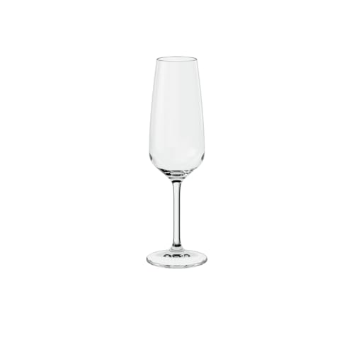 vivo Villeroy & Boch Group 19-5300-8130 Voice Basic Sekt 4 teilig, Gläsersets, transparent, 22.5 x 15.5 x 15 cm, 4 Einheiten